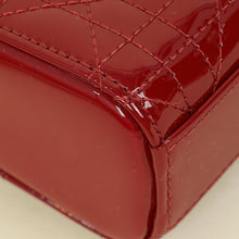 Christian Dior Red Micro Lady D-Joy Bag