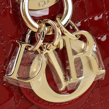 Christian Dior Red Micro Lady D-Joy Bag