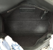 Christian Dior So Black Ultramatte Lady Dior Mini Chain Bag W/ Twilly