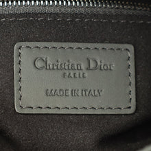 Christian Dior So Black Ultramatte Lady Dior Mini Chain Bag W/ Twilly