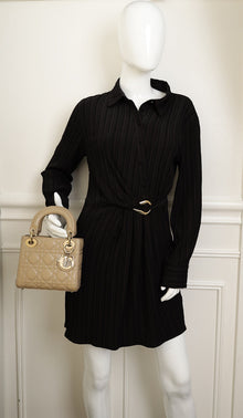 Christian Dior Dark Beige Mini Chain Lady Dior Bag