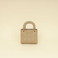 Christian Dior Dark Beige Mini Chain Lady Dior Bag