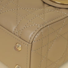 Christian Dior Dark Beige Mini Chain Lady Dior Bag