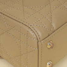 Christian Dior Dark Beige Mini Chain Lady Dior Bag