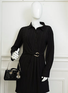 Christian Dior Black Lady-D Joy Micro Bag