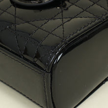 Christian Dior Black Lady-D Joy Micro Bag