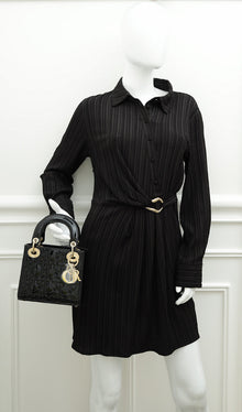 Christian Dior Black Mini Chain Lady Dior Bag