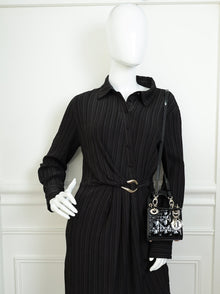 Christian Dior Black Lady Dior Micro Bag
