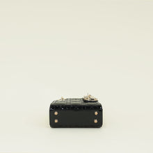 Christian Dior Black Lady Dior Micro Bag
