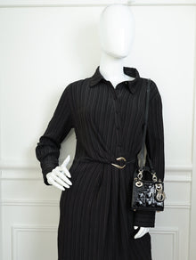 Christian Dior Black Lady Dior Micro Bag