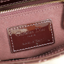 Christian Dior Plum Chain Mini Lady Dior Bag