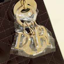 Christian Dior Plum Chain Mini Lady Dior Bag