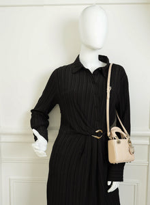 Christian Dior Nude Micro Lady Dior Bag