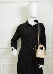 Christian Dior Nude Micro Lady Dior Bag