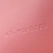 Christian Dior Pale Pink Dioramour Dior Caro Heart Pouch with Chain