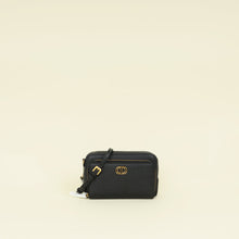 Christian Dior Black Caro Double Pouch Camera Bag