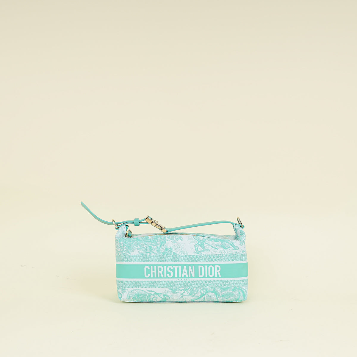 Christian Dior Aqua Toile de Jouy DiorTravel Nomad Medium Pouch
