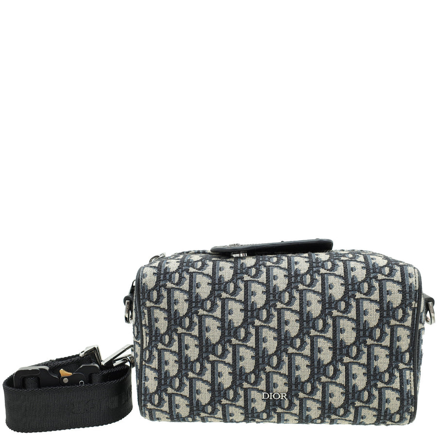 Christian Dior Bicolor Oblique Lingot 22 Bag