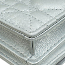 Christian Dior Iridescent Metallic Silver My Dior Cannage Mini Bag
