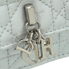 Christian Dior Iridescent Metallic Silver My Dior Cannage Mini Bag