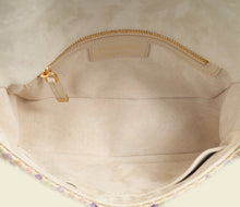 Christian Dior Gold Multicolor Caro Embellished Small Flap Bag