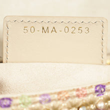 Christian Dior Gold Multicolor Caro Embellished Small Flap Bag
