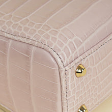 Christian Dior Lilac Lady Dior Mini Alligator Mississippiensis Crystal Bag