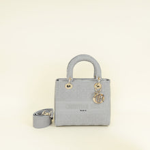 Christian Dior Gray Lady D-Lite Medium Bag