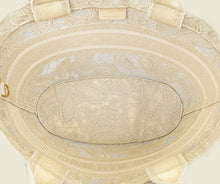 Christian Dior Light Gold Hat Basket Gradient Butterflies Bag