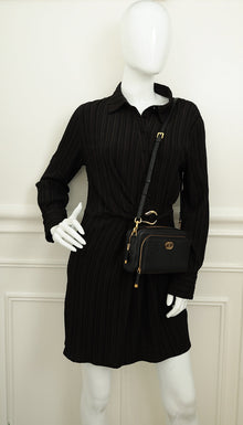 Christian Dior Black Caro Double Pouch Camera Bag
