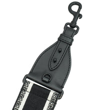 Christian Dior Bicolor Christian Dior Paris Embroidery Shoulder Strap