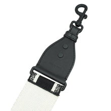 Christian Dior Bicolor Christian Dior Paris Embroidery Shoulder Strap
