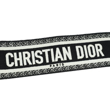 Christian Dior Bicolor Christian Dior Paris Embroidery Shoulder Strap