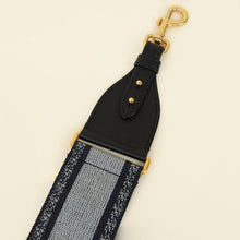Christian Dior Bicolor Christian Dior' Embroidery Shoulder Strap