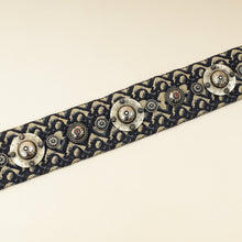 Christian Dior Navy Blue Signature Dior Vintage Oblique Medallion Bag Strap