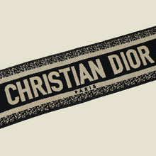 Christian Dior Bicolor Logo Embroidery Shoulder Strap
