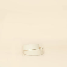 Christian Dior White 30 Montaigne Avenue Belt