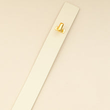 Christian Dior White 30 Montaigne Avenue Belt