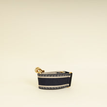 Christian Dior Black Christian Dior Paris Embroidery Shoulder Strap