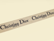 Christian Dior Black Christian Dior Paris Embroidery Shoulder Strap