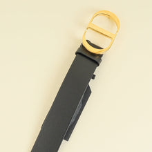 Christian Dior Black 30 Montaigne 35mm Belt
