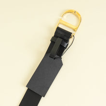 Christian Dior Black 30 Montaigne 35mm Belt
