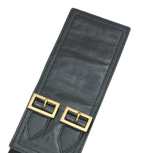 Christian Dior Black Saddle Belt Bag