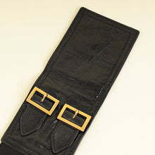 Christian Dior Black Saddle Belt Bag