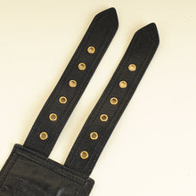 Christian Dior Black Saddle Belt Bag