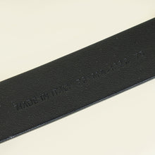 Christian Dior Black 30 Montaigne Cut Out CD 25mm Belt