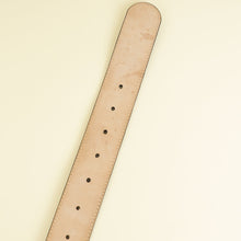 Christian Dior Dark Green Embossed Belt