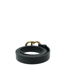 Christian Dior Black Saddle 20mm Belt