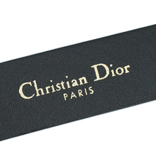Christian Dior Black Saddle 20mm Belt