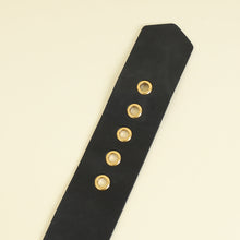 Christian Dior Black Diorquake 55mm Belt